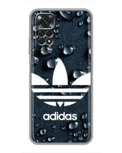 Чохол для Xiaomi Redmi Note 11 / 11s з картинкою «Adidas Trefoil Blue»