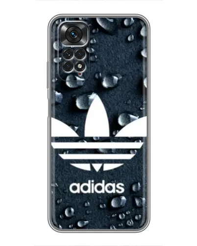 Чохол для Xiaomi Redmi Note 11 / 11s з картинкою «Adidas Trefoil Blue»