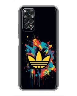 Чохол для Xiaomi Redmi Note 11 / 11s з картинкою «Adidas Splash»