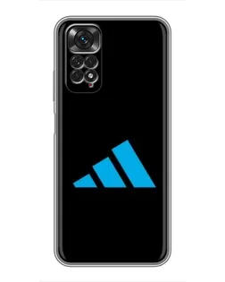 Чохол для Xiaomi Redmi Note 11 / 11s з картинкою «Adidas Cyan Logo»