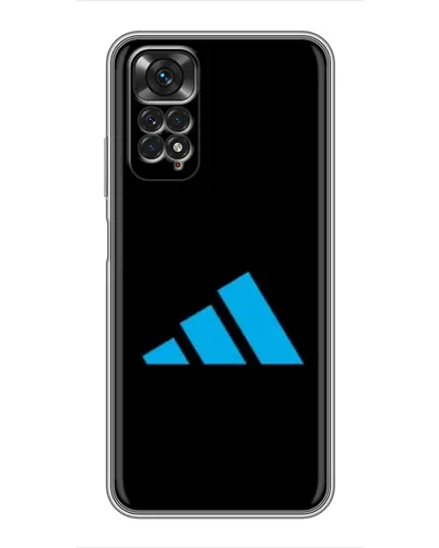 Чохол для Xiaomi Redmi Note 11 / 11s з картинкою «Adidas Cyan Logo»