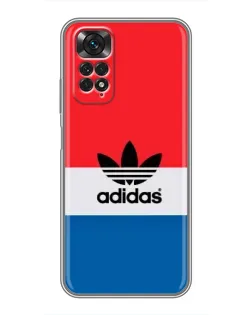 Чохол для Xiaomi Redmi Note 11 / 11s з картинкою «Ретро блоки Adidas»