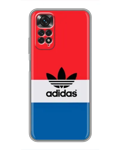 Чохол для Xiaomi Redmi Note 11 / 11s з картинкою «Ретро блоки Adidas»