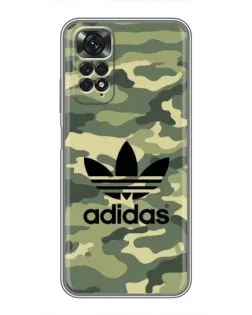 Чохол для Xiaomi Redmi Note 11 / 11s з картинкою «Мілітарі стиль Adidas»