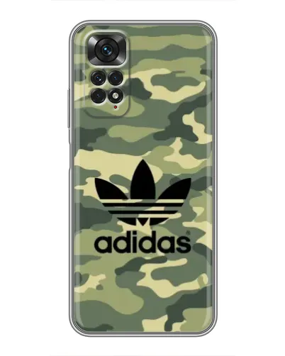 Чохол для Xiaomi Redmi Note 11 / 11s з картинкою «Мілітарі стиль Adidas»
