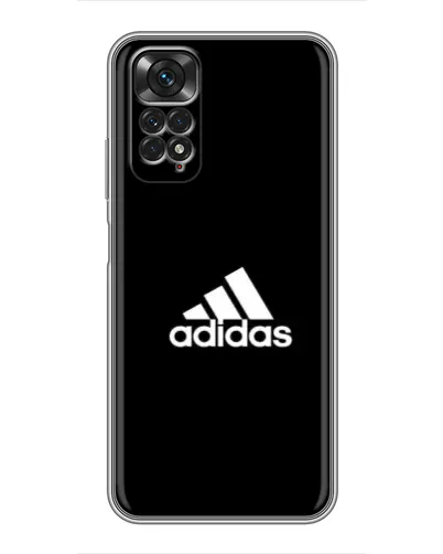 Чохол для Xiaomi Redmi Note 11 / 11s з картинкою «Чорна класика Adidas»