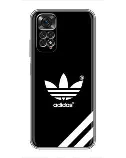 Чохол для Xiaomi Redmi Note 11 / 11s з картинкою «Adidas з діагональними смугами»