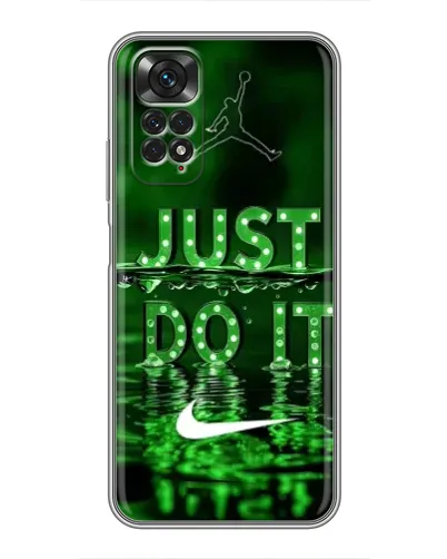 Чохол для Xiaomi Redmi Note 11 / 11s з картинкою «Зелений неоновий Nike» Чохол для Xiaomi Redmi Note 11 / 11s з картинкою «Зелений неоновий Nike»