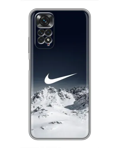 Чохол для Xiaomi Redmi Note 11 / 11s з картинкою «Nike — зимові гори» Чохол для Xiaomi Redmi Note 11 / 11s з картинкою «Nike — зимові гори»