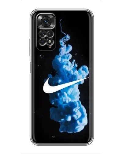 Чохол для Xiaomi Redmi Note 11 / 11s з картинкою «Nike та синій дим» Чохол для Xiaomi Redmi Note 11 / 11s з картинкою «Nike та синій дим»