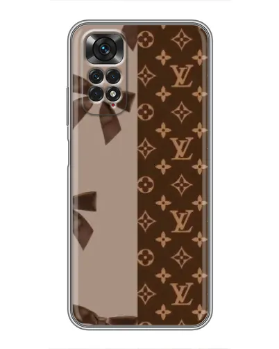 Чохол для Xiaomi Redmi Note 11 / 11s з картинкою «Louis Vuitton — банти»
