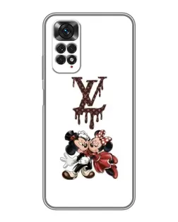 Чохол для Xiaomi Redmi Note 11 / 11s з картинкою «LV та Міккі Маус»