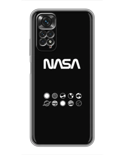 Чохол для Xiaomi Redmi Note 11 / 11s з картинкою «NASA — технічний принт» Чохол для Xiaomi Redmi Note 11 / 11s з картинкою «NASA — технічний принт»