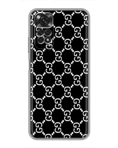 Чохол для Xiaomi Redmi Note 11 / 11s з картинкою «Gucci — сітчастий паттерн»