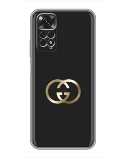 Чохол для Xiaomi Redmi Note 11 / 11s з картинкою «Мінімалізм Gucci»