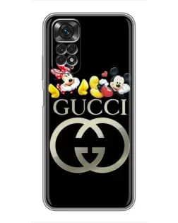 Чохол для Xiaomi Redmi Note 11 / 11s з картинкою «Gucci — герої Disney»