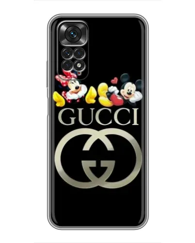 Чохол для Xiaomi Redmi Note 11 / 11s з картинкою «Gucci — герої Disney»