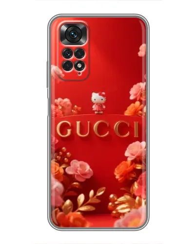 Чохол для Xiaomi Redmi Note 11 / 11s з картинкою «Gucci — золотий сад»