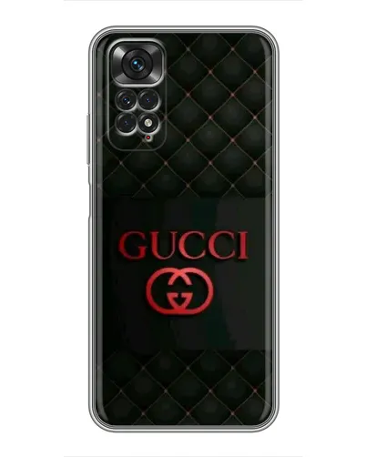 Чохол для Xiaomi Redmi Note 11 / 11s з картинкою «Gucci — стьобаний чорний»