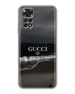 Чохол для Xiaomi Redmi Note 11 / 11s з картинкою «Gucci — морський прибій»