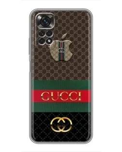 Чохол для Xiaomi Redmi Note 11 / 11s з картинкою «Gucci — брендований десерт»