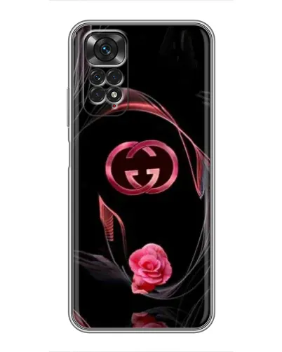 Чохол для Xiaomi Redmi Note 11 / 11s з картинкою «Gucci — неонова троянда»
