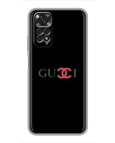 Чохол для Xiaomi Redmi Note 11 / 11s з картинкою «Gucci — червоний градієнт»