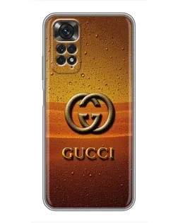 Чохол для Xiaomi Redmi Note 11 / 11s з картинкою «Gucci — сонячний градієнт»