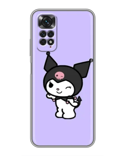 Чехол для Xiaomi Redmi Note 11 / 11s с картинкой «Классическая Kuromi»