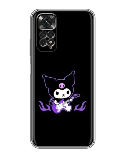 Чехол для Xiaomi Redmi Note 11 / 11s с картинкой «Электрическая Kuromi»