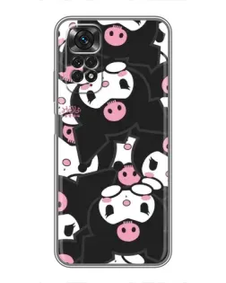 Чехол для Xiaomi Redmi Note 11 / 11s с картинкой «Паттерн голов Куроми» Чехол для Xiaomi Redmi Note 11 / 11s с картинкой «Паттерн голов Куроми»