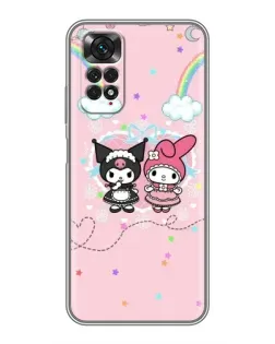 Чехол для Xiaomi Redmi Note 11 / 11s с картинкой «My Melody и Kuromi» Чехол для Xiaomi Redmi Note 11 / 11s с картинкой «My Melody и Kuromi»