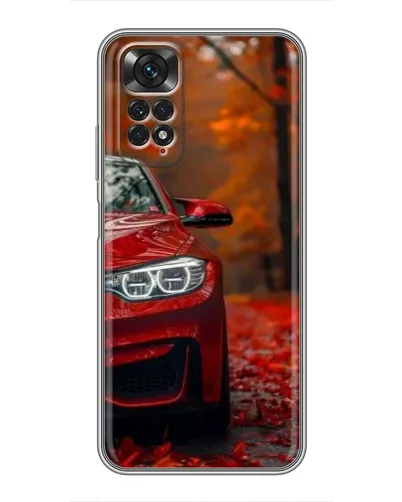 Чехол для Xiaomi Redmi Note 11 / 11s с картинкой «Осенняя BMW M4»
