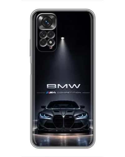 Чехол для Xiaomi Redmi Note 11 / 11s с картинкой «BMW сквозь ночной город» Чехол для Xiaomi Redmi Note 11 / 11s с картинкой «BMW сквозь ночной город»
