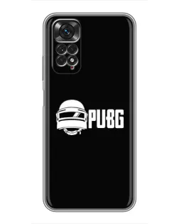 Чохол для Xiaomi Redmi Note 11 / 11s з картинкою «PUBG — класичний лого»