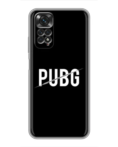 Чохол для Xiaomi Redmi Note 11 / 11s з картинкою «PUBG — білий логотип» Чохол для Xiaomi Redmi Note 11 / 11s з картинкою «PUBG — білий логотип»