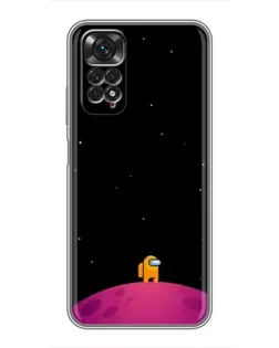 Чохол для Xiaomi Redmi Note 11 / 11s з картинкою «Самотній герой на планеті» Чохол для Xiaomi Redmi Note 11 / 11s з картинкою «Самотній герой на планеті»