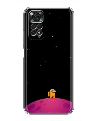 Чохол для Xiaomi Redmi Note 11 / 11s з картинкою «Самотній герой на планеті»