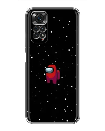 Чохол для Xiaomi Redmi Note 11 / 11s з картинкою «Червоний Among Us»