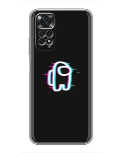 Чохол для Xiaomi Redmi Note 11 / 11s з картинкою «Among Us неон»