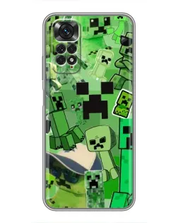 Чохол для Xiaomi Redmi Note 11 / 11s з картинкою «Кріпери Minecraft» Чохол для Xiaomi Redmi Note 11 / 11s з картинкою «Кріпери Minecraft»