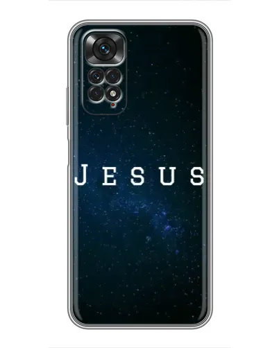 Чехол для Xiaomi Redmi Note 11 / 11s с картинкой «Звездное небо Jesus»