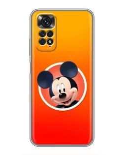 Чохол для Xiaomi Redmi Note 11 / 11s з картинкою «Mickey в колі»