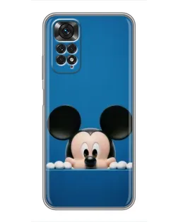 Чохол для Xiaomi Redmi Note 11 / 11s з картинкою «Міккі виглядає» Чохол для Xiaomi Redmi Note 11 / 11s з картинкою «Міккі виглядає»