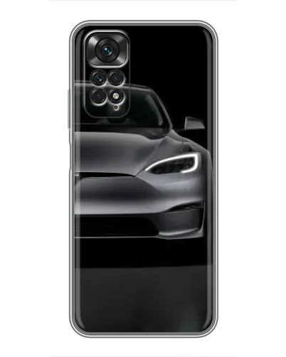 Чехол для Xiaomi Redmi Note 11 / 11s с картинкой «Tesla Model S Look» Чехол для Xiaomi Redmi Note 11 / 11s с картинкой «Tesla Model S Look»