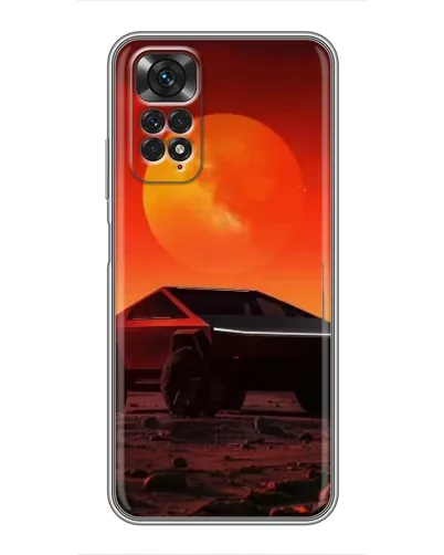 Чехол для Xiaomi Redmi Note 11 / 11s с картинкой «Cybertruck на Марсе» Чехол для Xiaomi Redmi Note 11 / 11s с картинкой «Cybertruck на Марсе»
