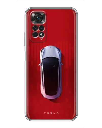 Чехол для Xiaomi Redmi Note 11 / 11s с картинкой «Tesla Top View» Чехол для Xiaomi Redmi Note 11 / 11s с картинкой «Tesla Top View»