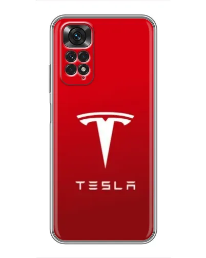 Чехол для Xiaomi Redmi Note 11 / 11s с картинкой «Tesla Red Classic» Чехол для Xiaomi Redmi Note 11 / 11s с картинкой «Tesla Red Classic»