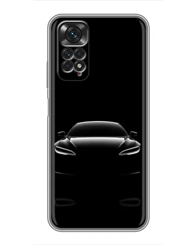 Чехол для Xiaomi Redmi Note 11 / 11s с картинкой «Силуэт Tesla Night» Чехол для Xiaomi Redmi Note 11 / 11s с картинкой «Силуэт Tesla Night»