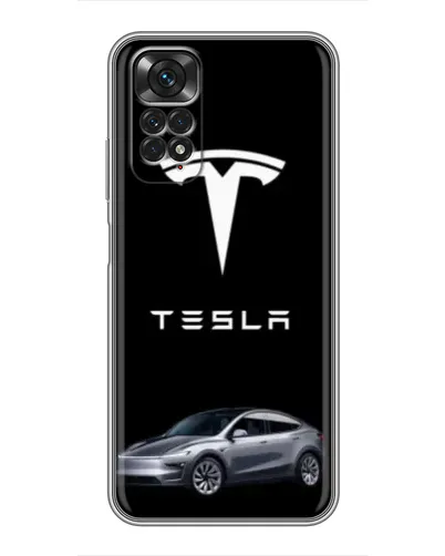 Чехол для Xiaomi Redmi Note 11 / 11s с картинкой «Tesla Model Y» Чехол для Xiaomi Redmi Note 11 / 11s с картинкой «Tesla Model Y»
